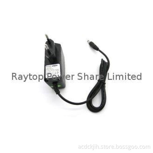 12V 500mA Wall Mount Power Adapter Impact Resistance RoHS F